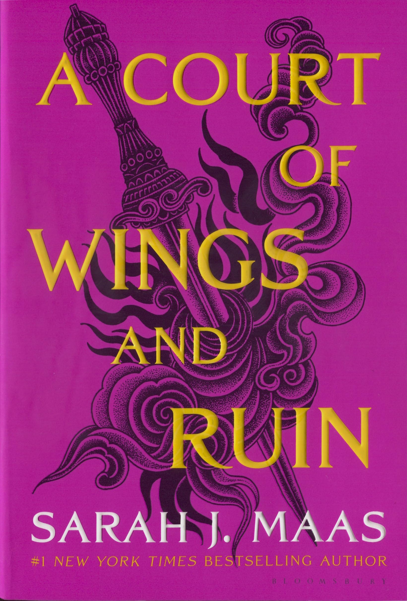 Cover image of A Court of Wings and Ruin  by Sarah J. Maas