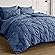 Bedsure Full Size Comforter Sets - Bedding Sets Full 7 Pieces, Bed in a Bag Green Bed Sets with Comforter, Sheets,...