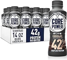 Core Power Fairlife Elite 42g High Protein Milk Shakes For kosher diet, Ready to Drink for Workout Recovery, Chocolate,...