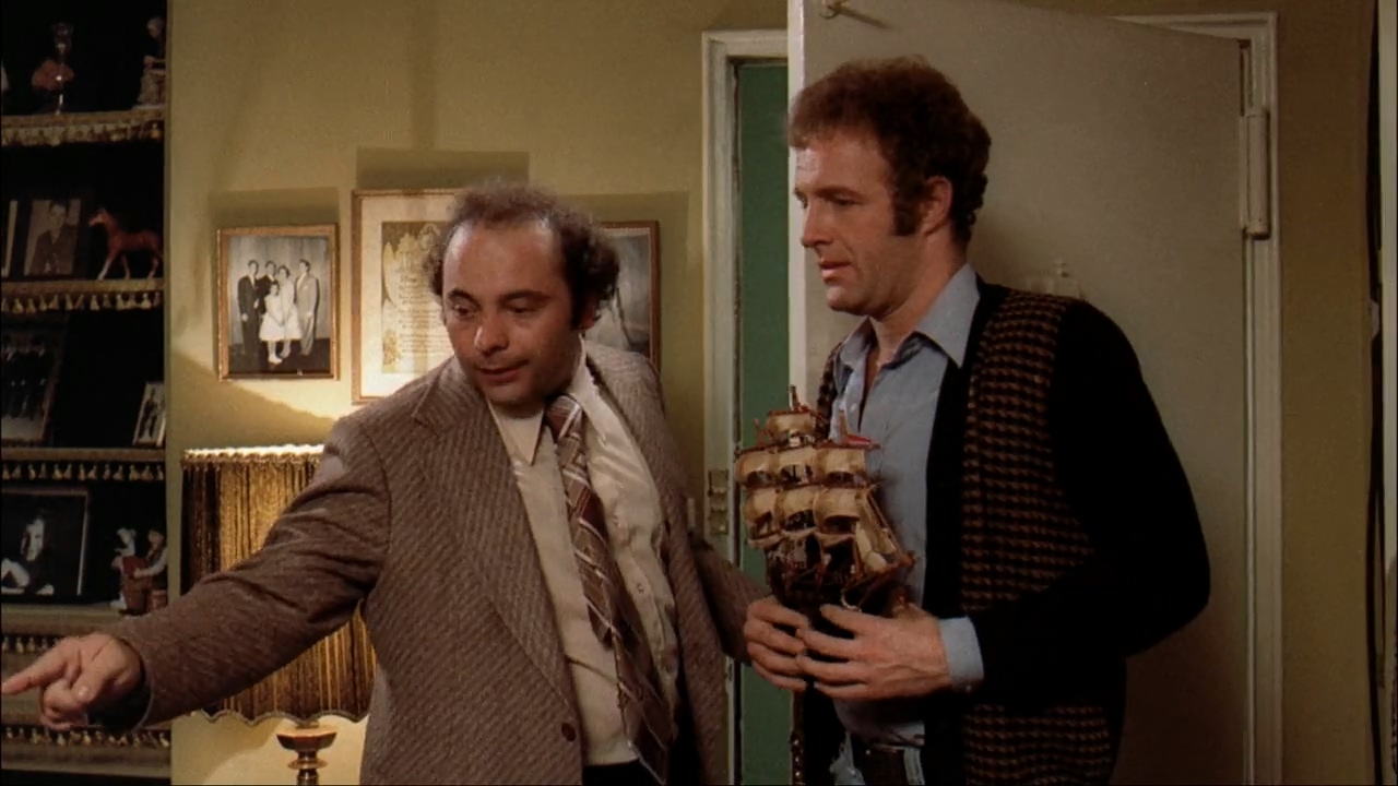 James Caan and Burt Young in The Gambler (1974)