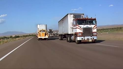 Truckers form a mile long "convoy" in support of a trucker's vendetta with an abusive sheriff...Based on the country song of same title by C.W. McCall.