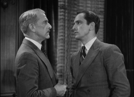 George Irving and Fredric March in Merrily We Go to Hell (1932)