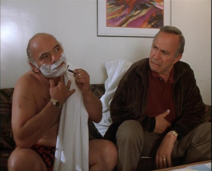 Ben Gazzara and Burt Young in Very Mean Men (2000)