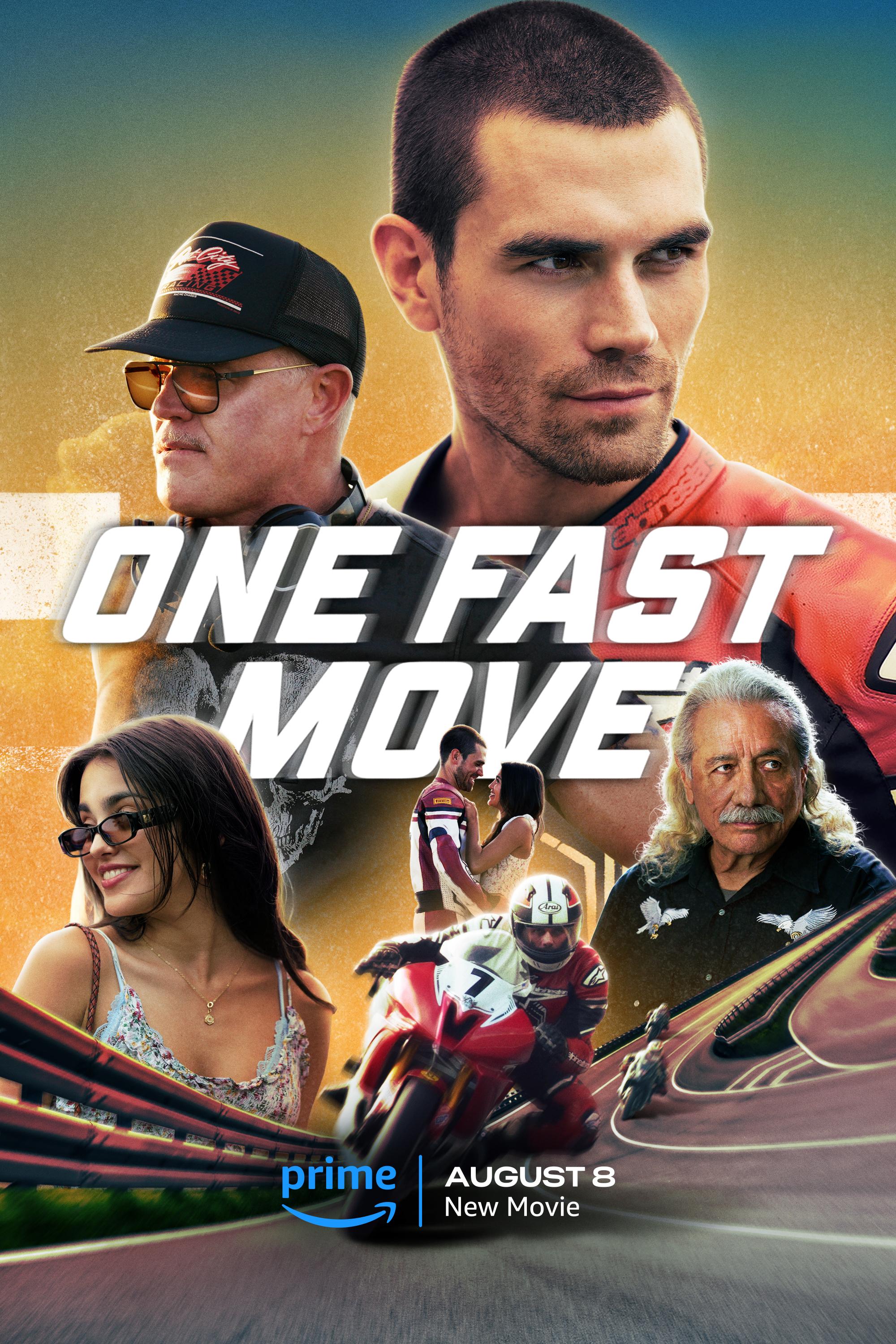 Edward James Olmos, Eric Dane, K.J. Apa, and Maia Reficco in One Fast Move (2024)