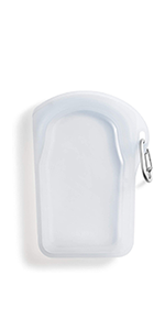 Silicone, Storage, Bag, Reusable, Gallon, Sandwich, Ziploc, Alternative, Freezer, Plastic, Snack