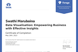 Data Visualisation: Empowering Business with Effective Insights