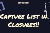 Capture list in swift : Using Closure