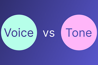 Voice and Tone in Product Design