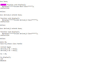 Polymorphism (OOP’s Concept)