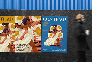 Case Study: Dance Festival. Creating Illustrative Event Poster Designs