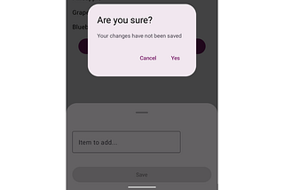 Graceful Exits: Implementing Close Confirmation for Jetpack Compose ModalBottomSheet