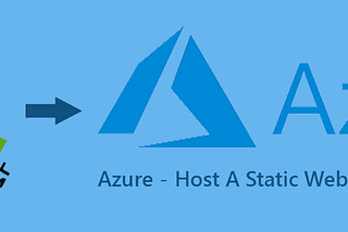 Azure — Host A Static Website on Blob Storage