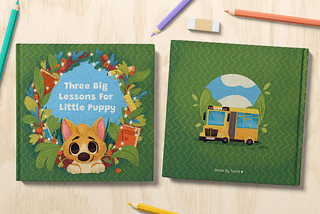 Case Study: School Fairytale. Picture Book Illustrations and Design