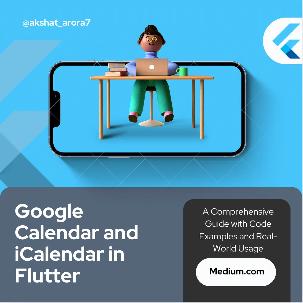 Google Calendar and iCalendar in Flutter