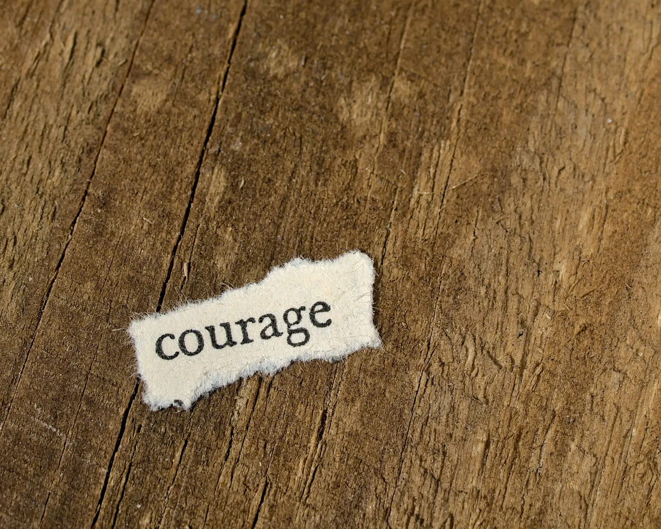 About the courage to be yourself