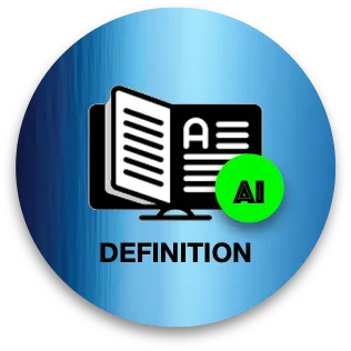 Glossary AI Definition Logo