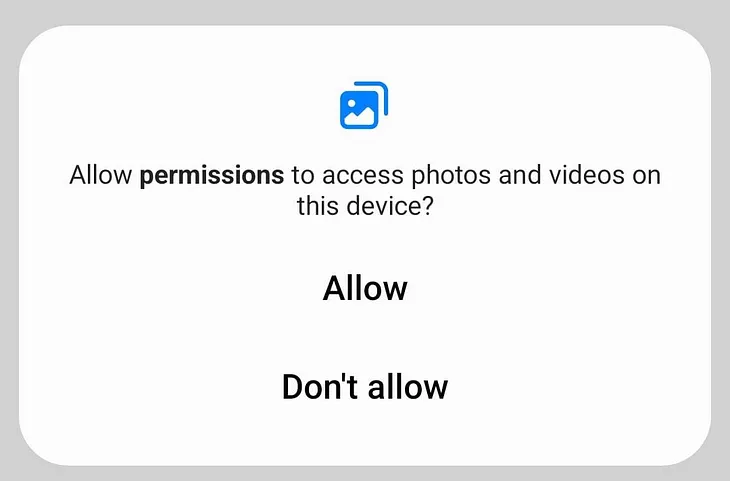 Android Runtime Permissions