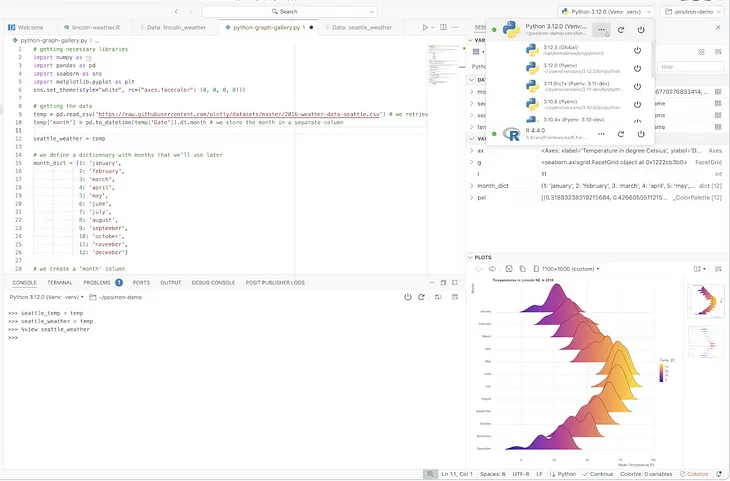 Positron: The new IDE for Data Science