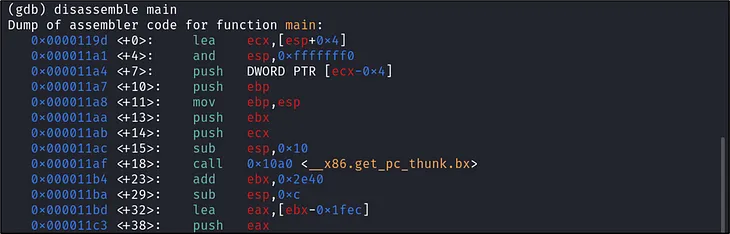 Debugging with GDB