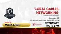 Join the most successful free networking event in Coral Gables