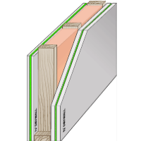 Double 5/8 Inch Drywall