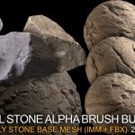 real stone alpha brush bundle