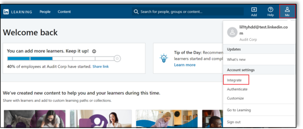 linkedin-learning-integration-settings-screen