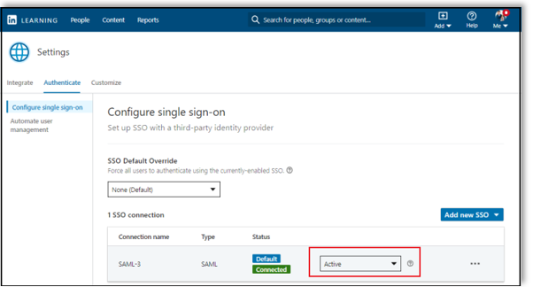 linkedin-learning-activate-sso-screen