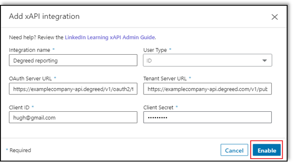 linkedin-learning-enable-xapi-complete-screen