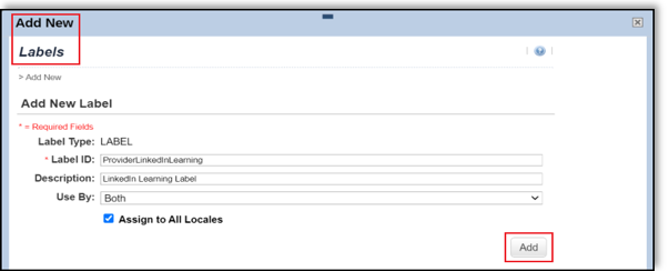 successfactors-label-configuration-screen