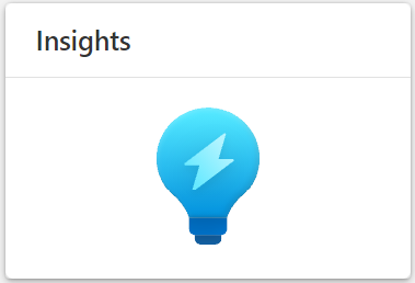 Captura de tela da área de trabalho do Insights.