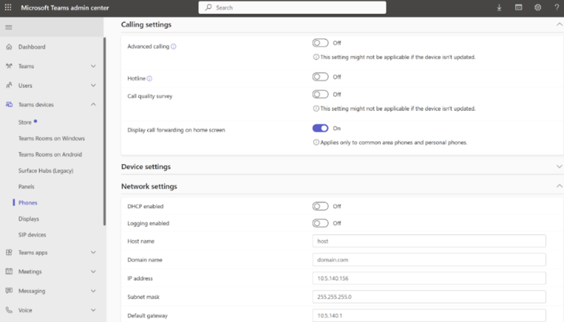 Enabling call forwarding settings on Teams phone devices.png