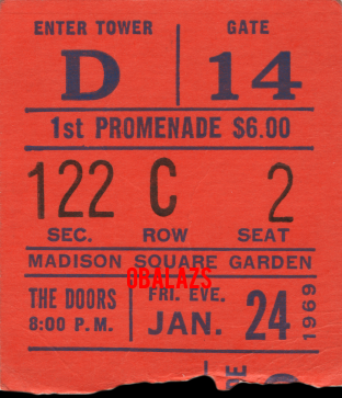 Madison Square Garden - Ticket