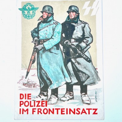 Waffen SS Postcards - Vintage German Other