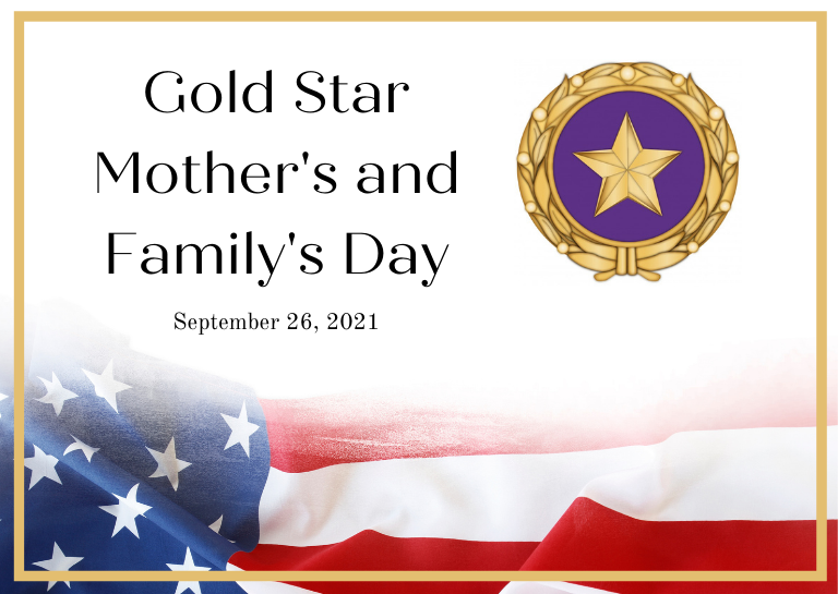 Gold Star Mother's Day