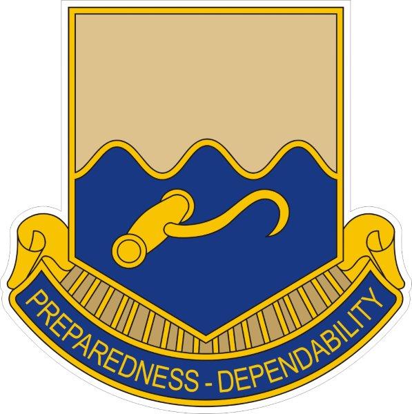 11th Transportation Battalion DUI Decal