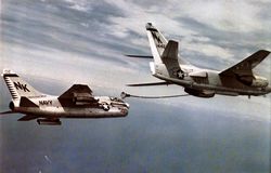 VA-27 A-7A Refueling