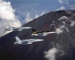 VFA-27 F/A-18C Mt. Fuji