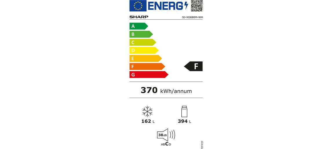 Sharp SJ-XG690M-SL/WH/BK Mega Model Metal Buzdolabı