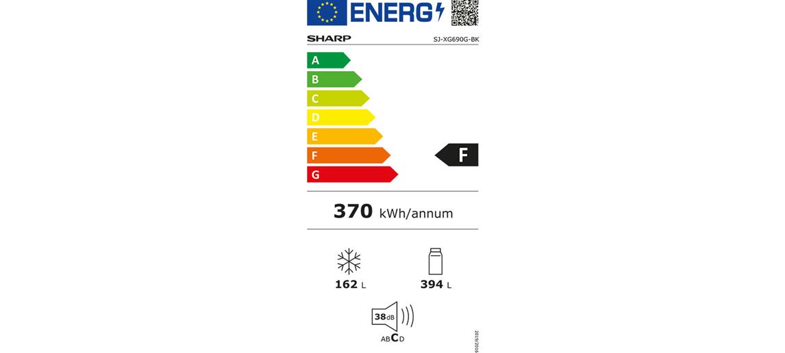 Sharp SJ-XG690G-BK/SL Model Cam Buzdolabı