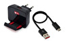 Swiss Charger SCH 20022 Ecomax 2.4A Universal Şarj Cihazı ve 0,25m Siyah Micro Usb Kablo 