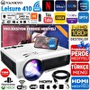 Vankyo Leisure 410 1080p Destekli 200 İnç Yansıtma Dahili Hoparlör HDMI/PS5/PS4/VGA/USB LCD LED Projeksiyon Cihazı