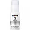 Photoink Canon GI-43GY 70 ML Gri Şişe Mürekkep