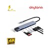 Daytona CF04 MacBook Uyumlu Type-C To 4K 8'i 1 Arada Çevirici Hub Adaptör