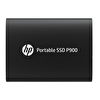 HP P900 2TB  2000MB/s-2000MB/s Type-C 3.2 PS4-PS5-PC-Telefon-Tablet-Kamera Uyumlu External Taşınabilir SSD Siyah - 7M696AA