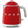 Smeg KLF05RDEU 50's Style 0.8 L Kırmızı Mini Kettle