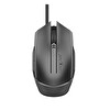 James Donkey 112RS 6200 DPI 6 Tuş PMW3327 Sensör RGB Optik Gri Gaming Mouse