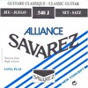 Savarez 540J Alliance Hard Tension Classic Blue Klasik Gitar Teli