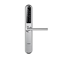 Xenon Smart Parmak İzi Dokunmatik Şifre Girişli Gümüş Akıllı Kapı Kilidi