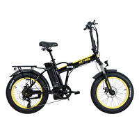 Strada E-Bro 20" 10.4 Ah 250 W Fat Bike Sarı Katlanabilir Elektrikli Bisiklet